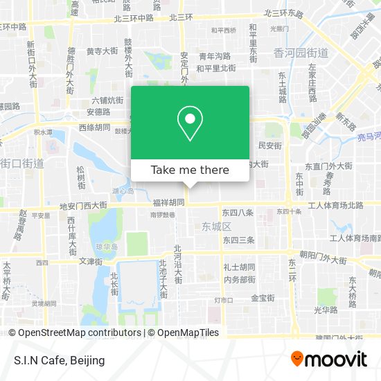S.I.N Cafe map