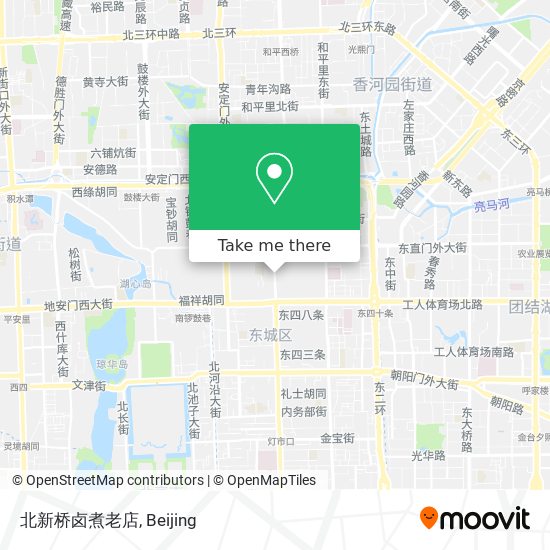 北新桥卤煮老店 map