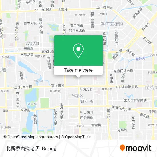 北新桥卤煮老店 map