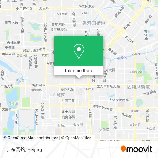 京东宾馆 map