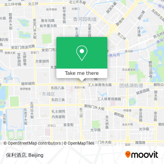 保利酒店 map