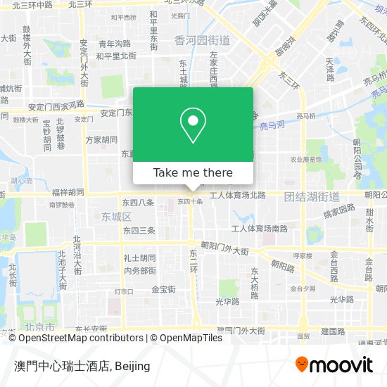 澳門中心瑞士酒店 map