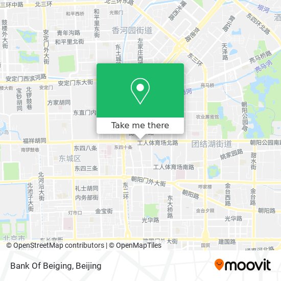 Bank Of Beiging map