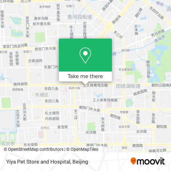 Yiya Pet Store and Hospital map