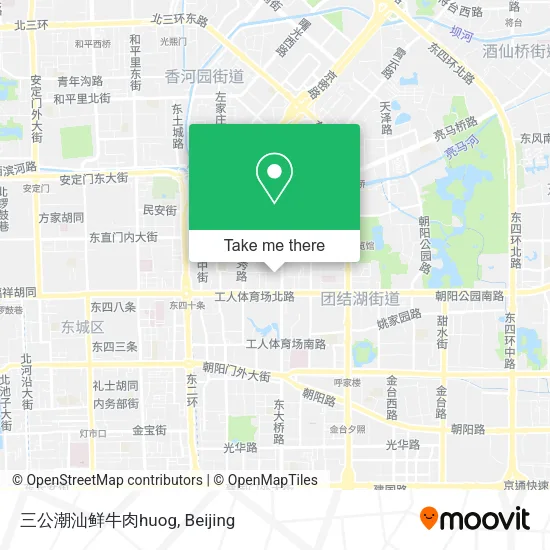 三公潮汕鲜牛肉huog map