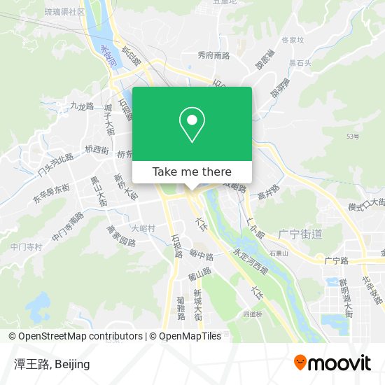 潭王路 map