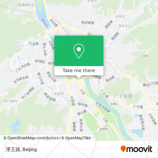 潭王路 map