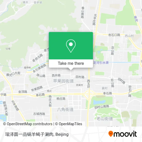 瑞泽圆一品锅羊蝎子涮肉 map