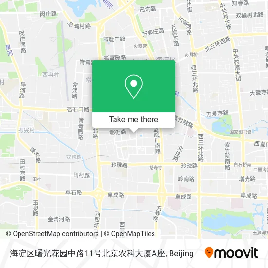 海淀区曙光花园中路11号北京农科大厦A座 map