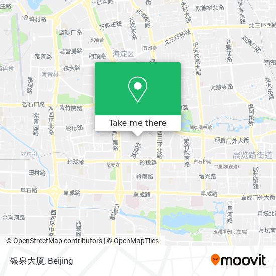 银泉大厦 map