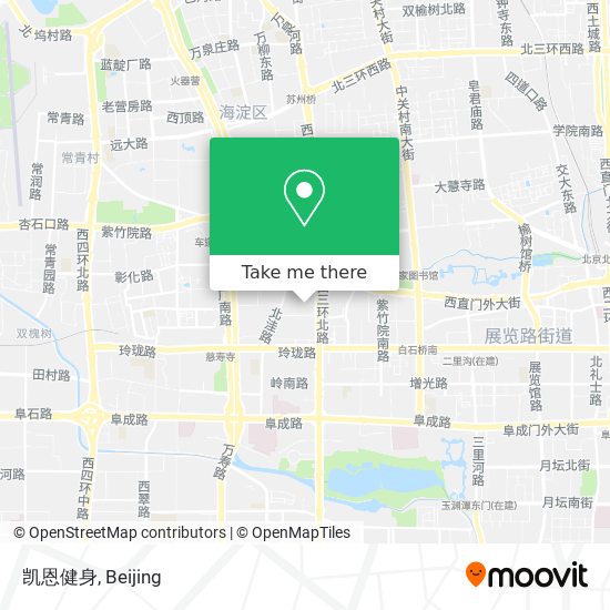 凯恩健身 map