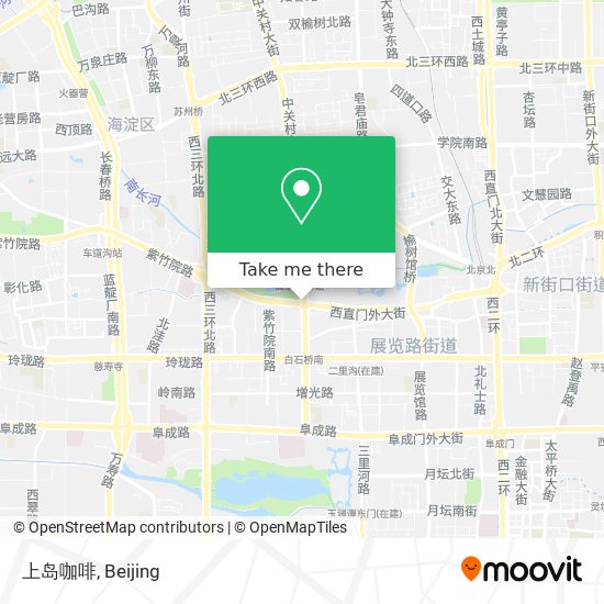 上岛咖啡 map