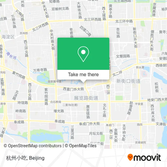 杭州小吃 map