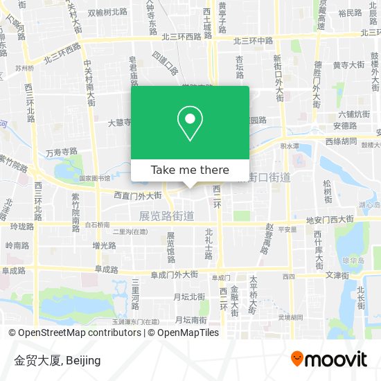 金贸大厦 map