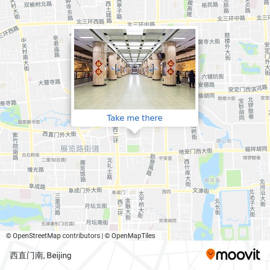西直门南 map