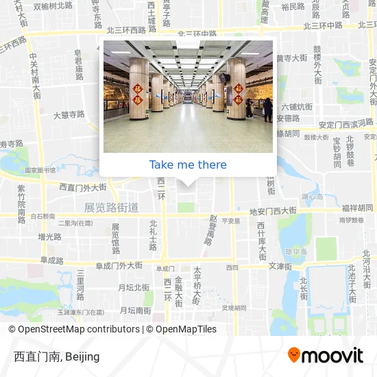 西直门南 map