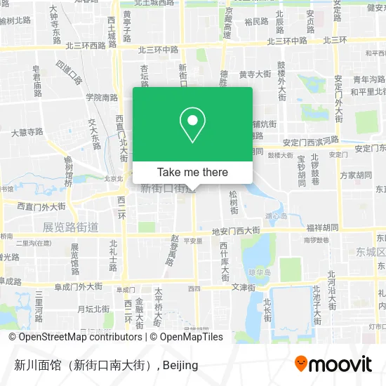 新川面馆（新街口南大街） map