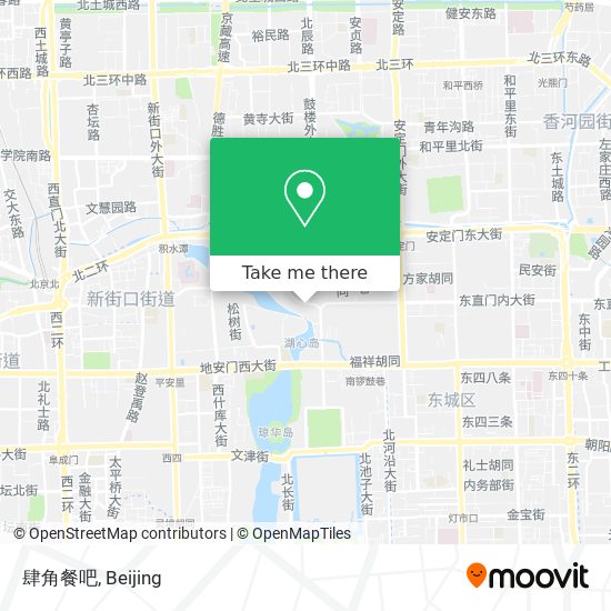 肆角餐吧 map