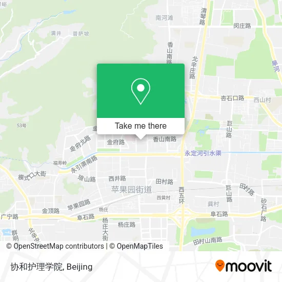 协和护理学院 map