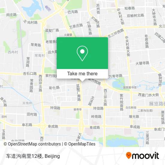 车道沟南里12楼 map