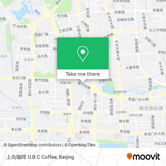 上岛咖啡 U.B.C Coffee map