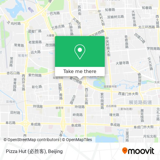 Pizza Hut (必胜客) map