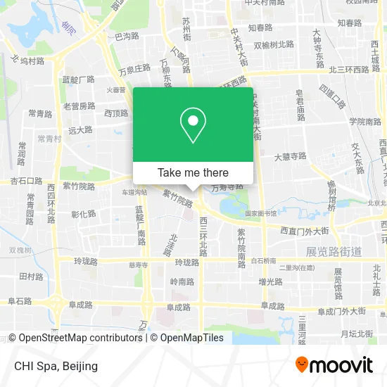 CHI Spa map