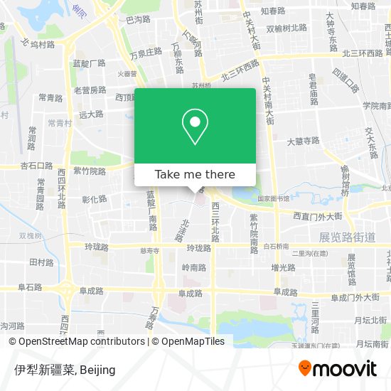 伊犁新疆菜 map