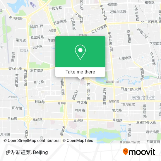 伊犁新疆菜 map