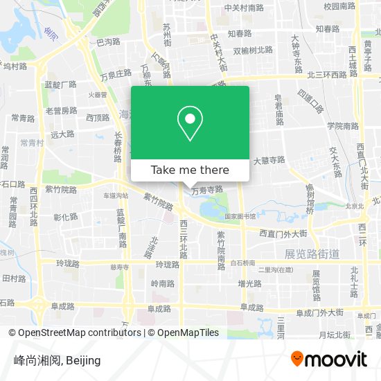 峰尚湘阅 map
