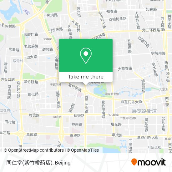 同仁堂(紫竹桥药店) map
