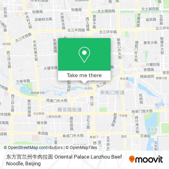 东方宫兰州牛肉拉面 Oriental Palace Lanzhou Beef Noodle map