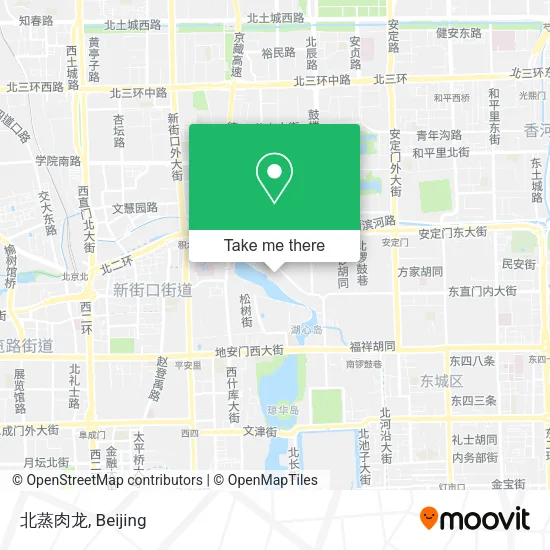北蒸肉龙 map