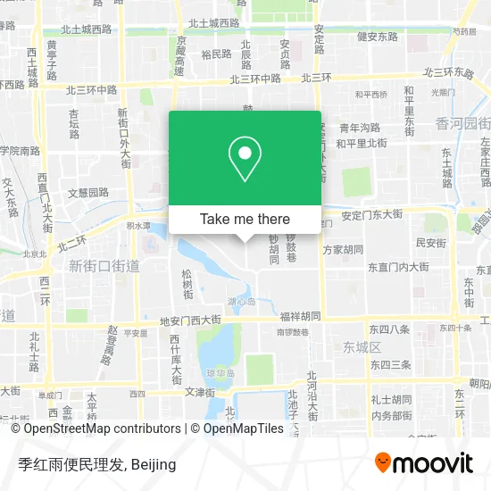 季红雨便民理发 map