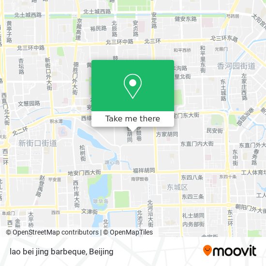 lao bei jing barbeque map