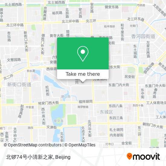 北锣74号小清新之家 map