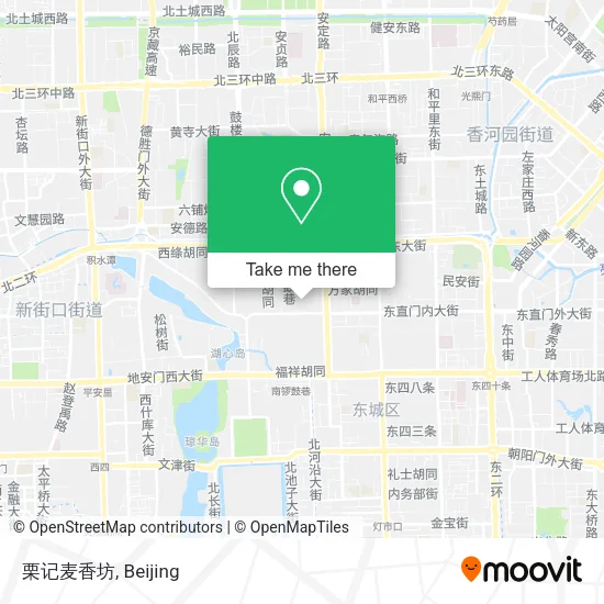 栗记麦香坊 map