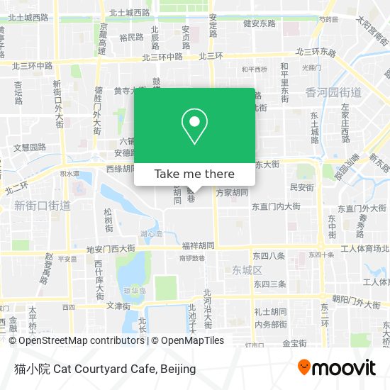 猫小院 Cat Courtyard Cafe map