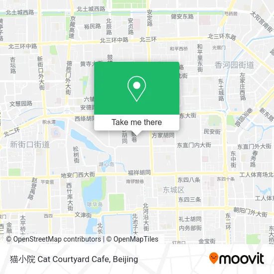 猫小院 Cat Courtyard Cafe map