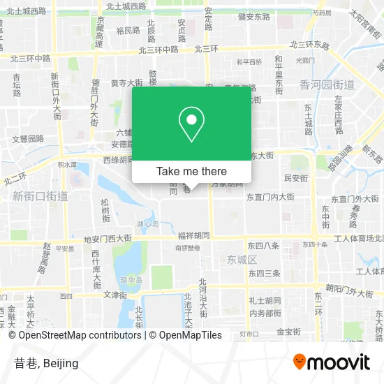 昔巷 map