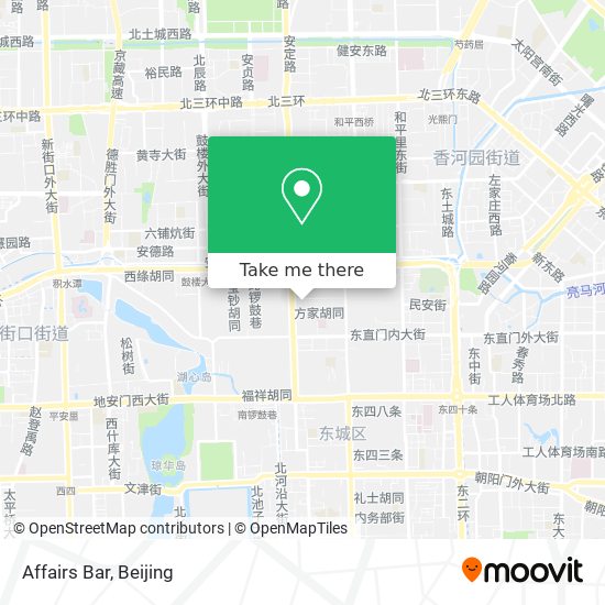 Affairs Bar map