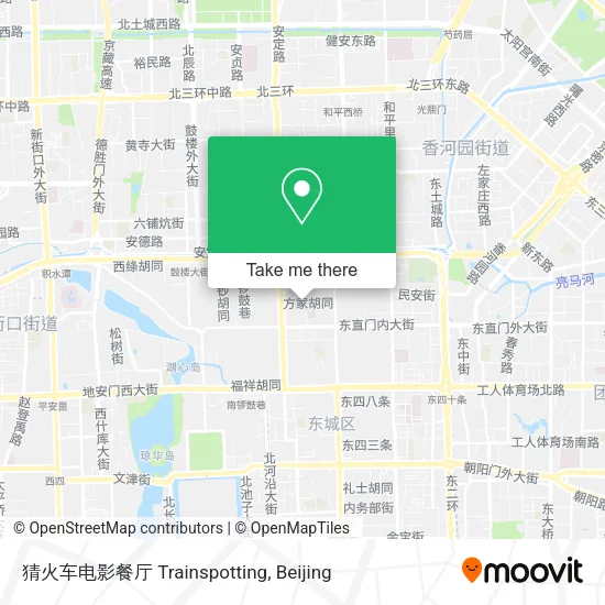 猜火车电影餐厅 Trainspotting map