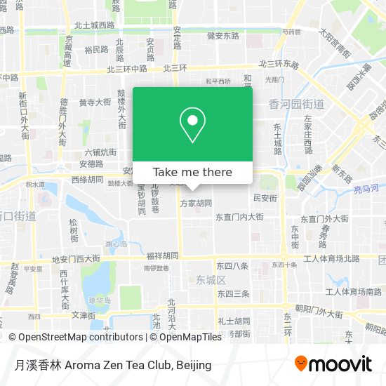 月溪香林 Aroma Zen Tea Club map