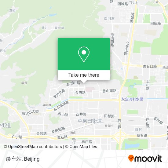 缆车站 map