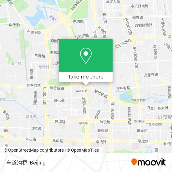 车道沟桥 map