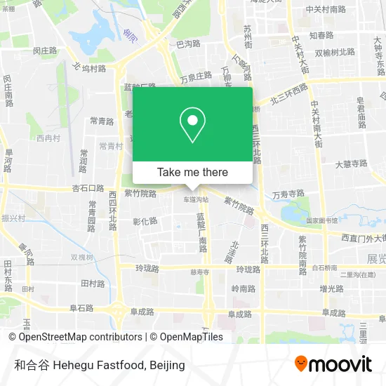 和合谷 Hehegu Fastfood map
