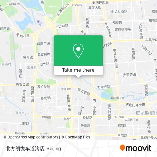 北方朗悦车道沟店 map
