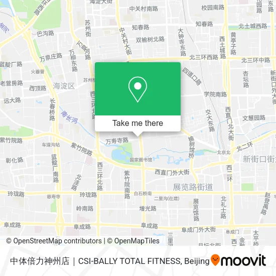 中体倍力神州店｜CSI-BALLY TOTAL FITNESS map