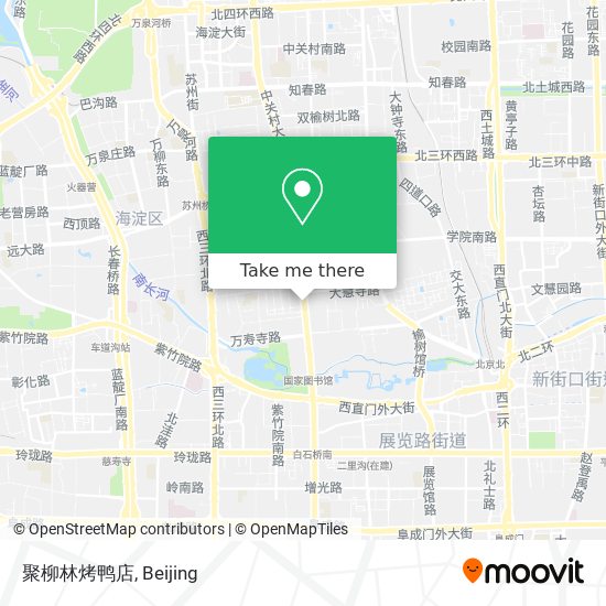 聚柳林烤鸭店 map