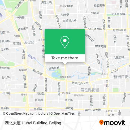 湖北大厦 Hubei Building map
